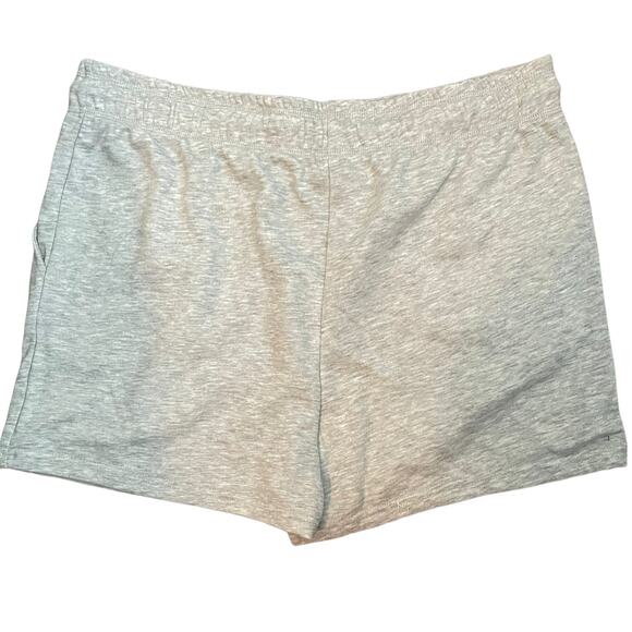 Halston Women Athletic Shorts XL Gray Elastic Adjustable Waist Outdoor Sports - Picture 3 of 7